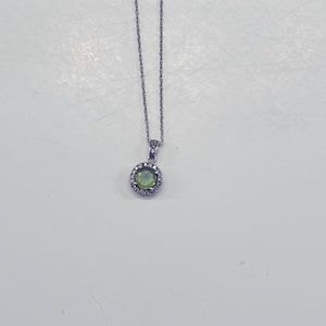 Peridot necklace